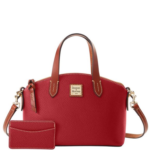 Dooney & Bourke Borsa A Tracolla In Pelle Granulata Pebble Grain – Nero, Con Tracolla Regolabile